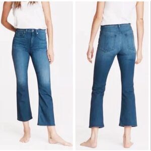 Rag & Bone Nina high rise crop flare jeans size 25